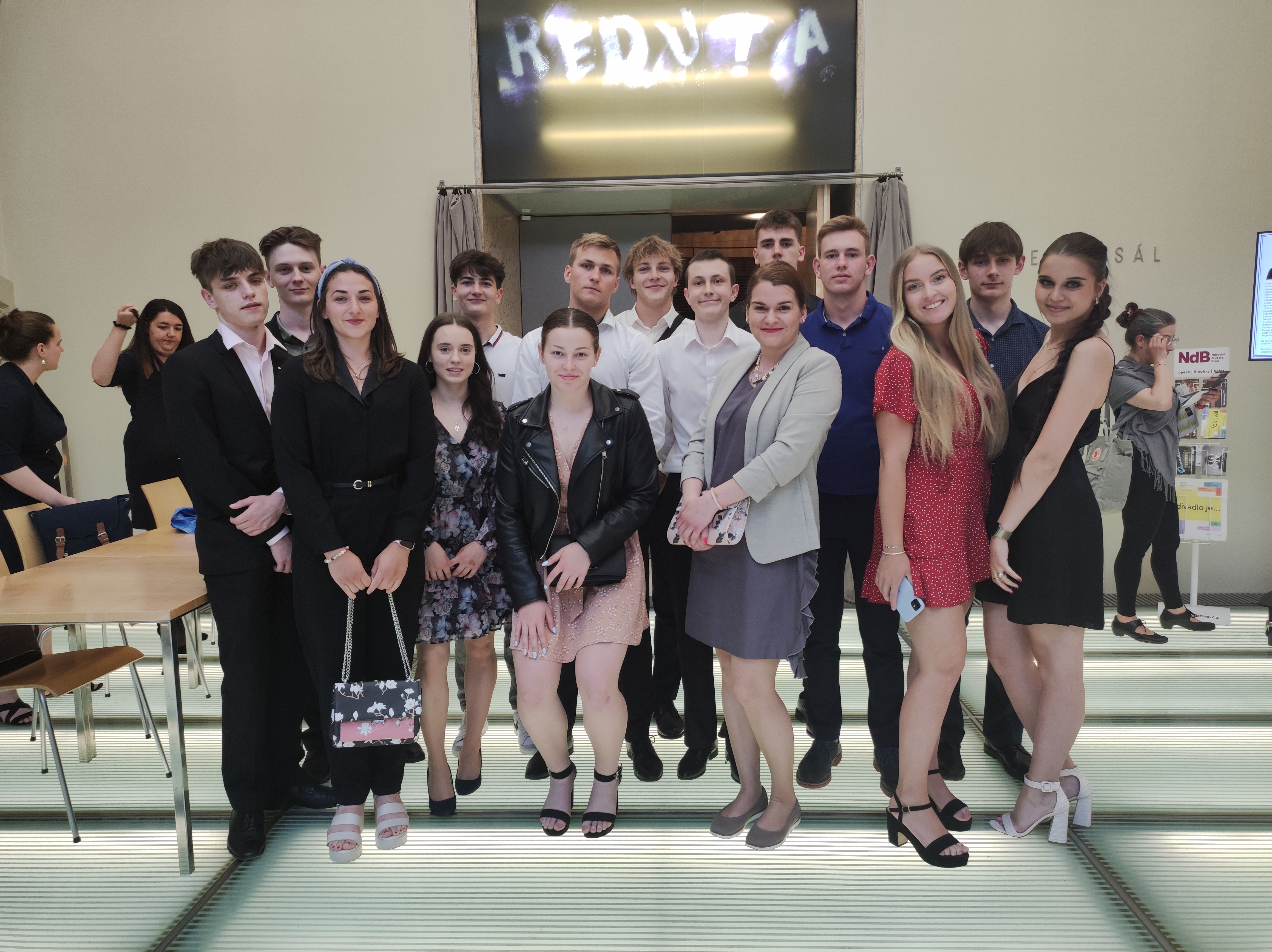 Třída Kvinta v divadle Reduta 