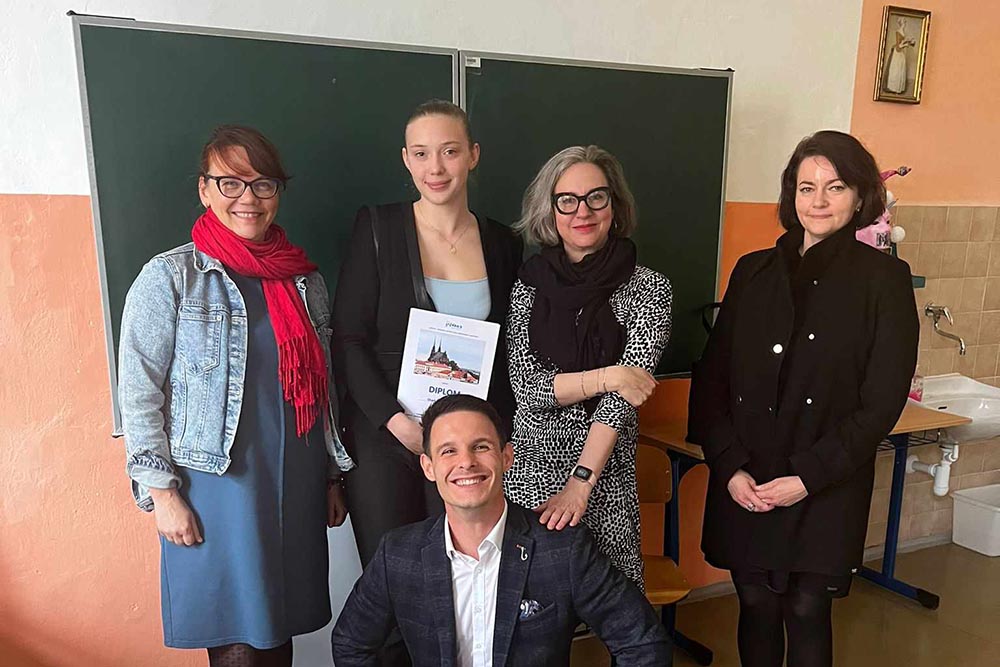 Charlotte Špačková vyhrála krajské kolo ve Středoškolské odborné činnosti