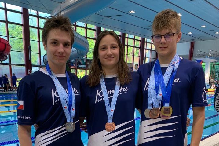 Plavci přivezli 9 medailí z Mistrovství ČR juniorů