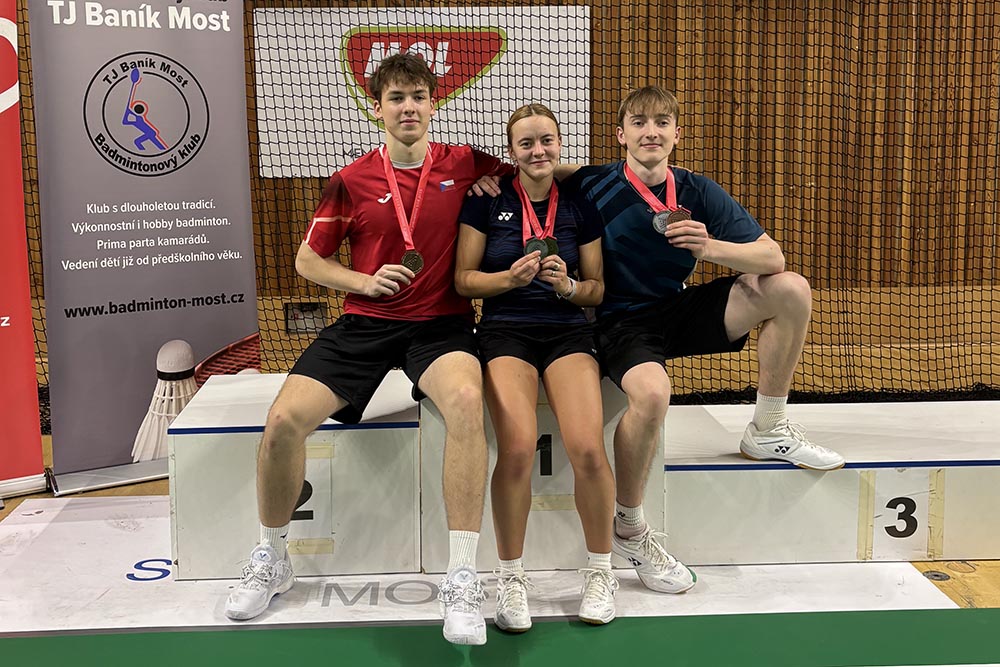 Studenti sexty dosáhli parádní umístění na MČR v badmintonu U19!