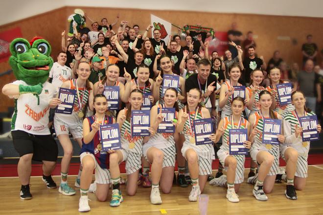 Dorka Bartoňková mistryní ČR v basketbale